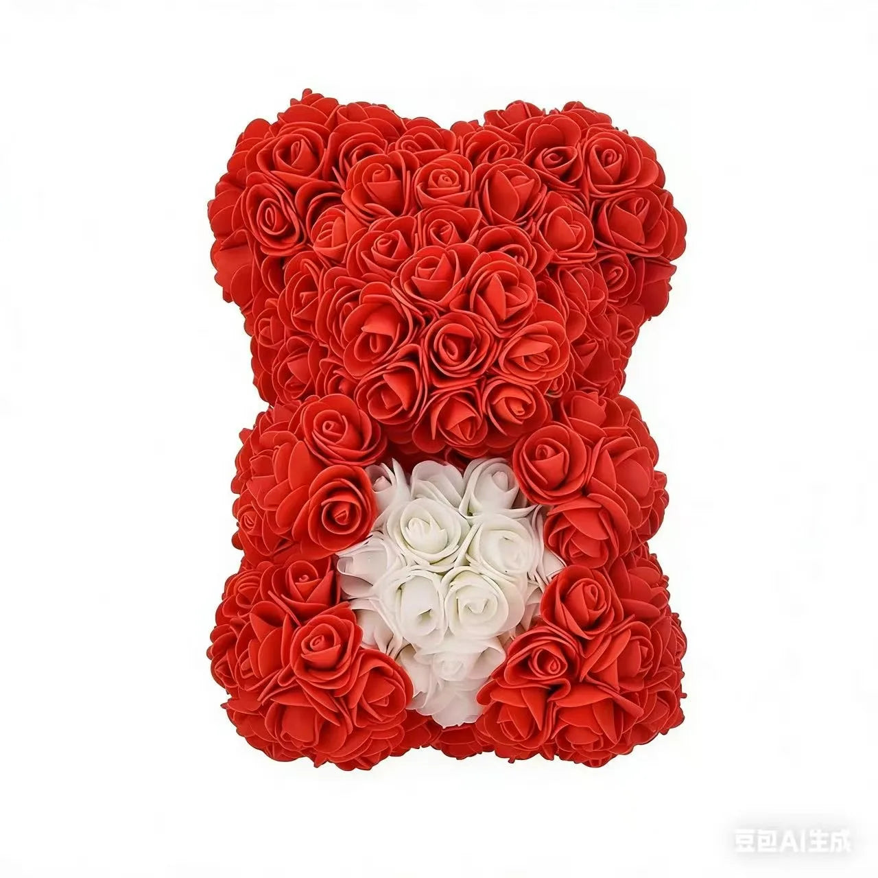 Delightful 25Cm Rose Bear - The Perfect Romantic Gift for Valentine's Day and Special Occasions