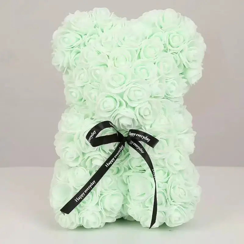 Delightful 25Cm Rose Bear - The Perfect Romantic Gift for Valentine's Day and Special Occasions